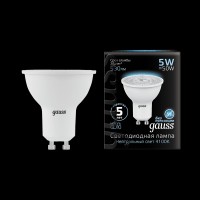 Gauss LED MR16 GU10 5W 530lm 4100K